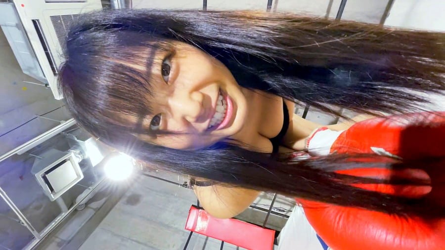 前乃菜々とMIXボクシング対決